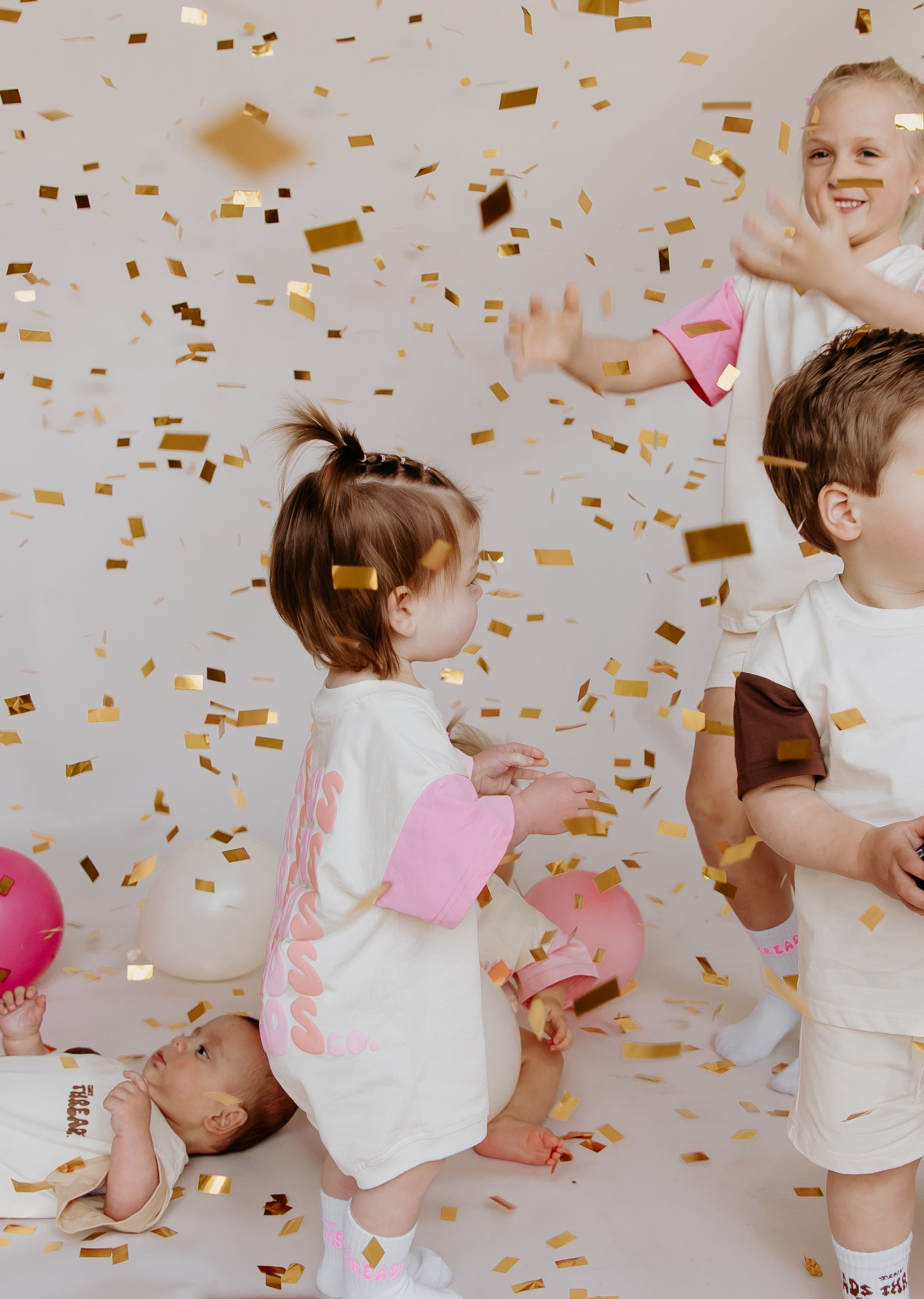 Pink Short Sleeve Romper - Main Image