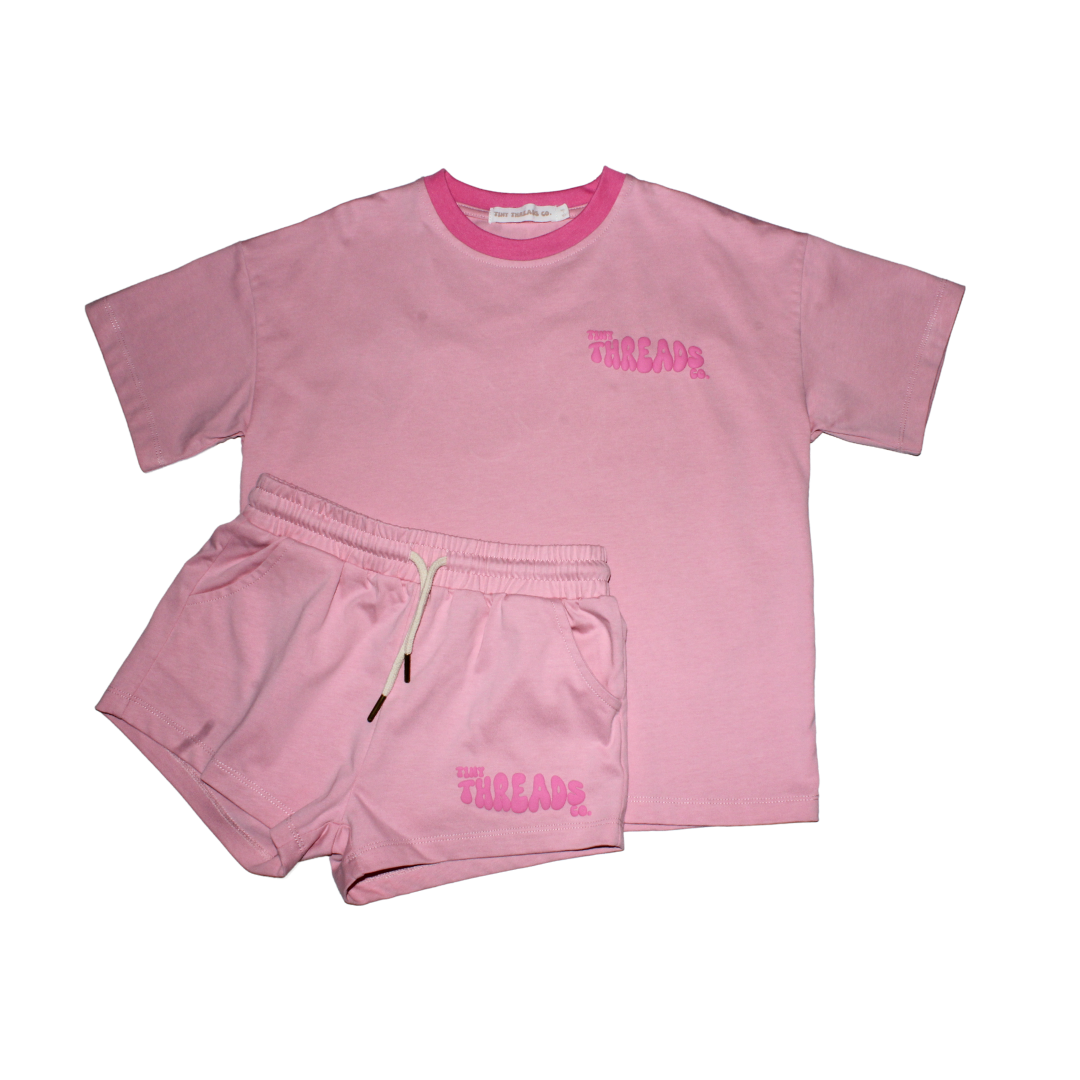 Fairy floss short sleeve set