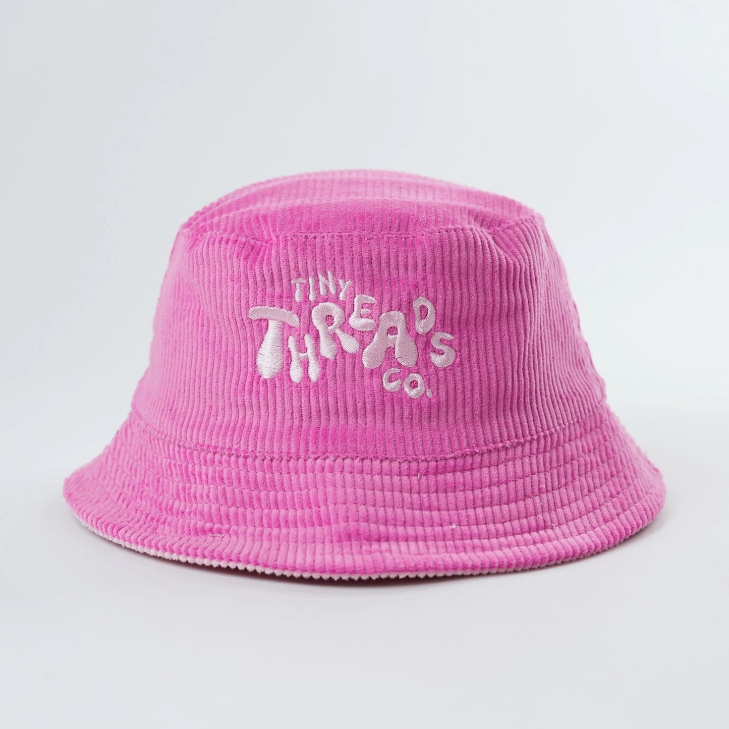 Pink bucket hat